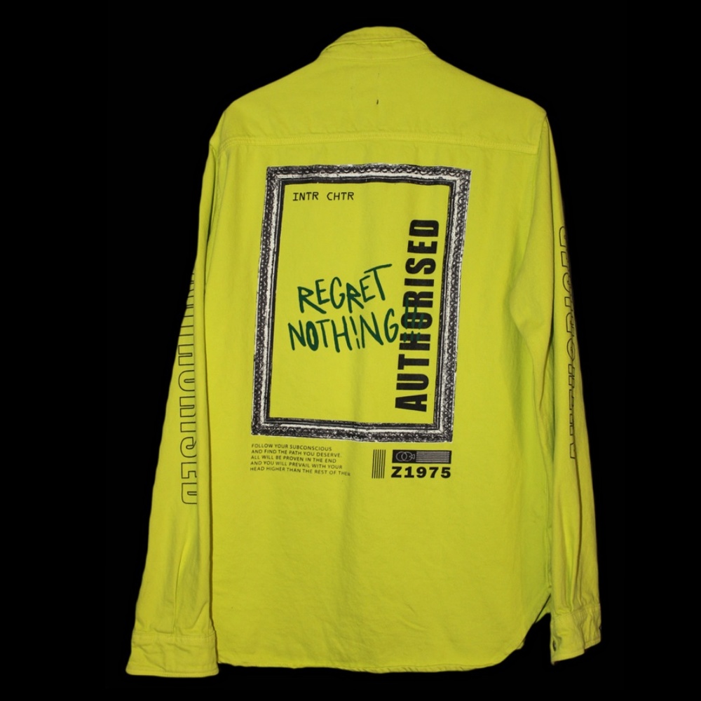 "Regret Nothing" Jean Jacket